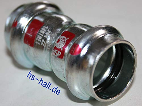 Viega 1115 Muffe Prestabo 1115 Durchmesser 22 mm Stahl