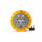 STATUS Double Socket Cassette Reel, 5m, Orange, 10 Amp, Thermal Cut Out, Compact Extension Lead, Ideal for Indoor Use, Power Tools, DIY, Home Appliances (S5M10ACR5)