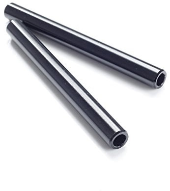 Movo Photo PT6 Set mit Zwei 15mm Standard Aluminium Unterstützungsruten für DSLR Kameraschienensystem (6, 15.2cm)