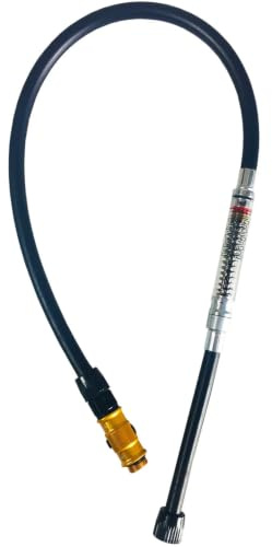 Lezyne 1-hose-mfd-v1pen Hose for Foot Pump, Gold, M