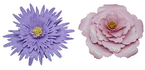 FNKDOR Stanzschablone Blumen Scrapbooking Schablonen Stanzformen, für Sizzix Big Shot und andere Stanzmaschine (J)