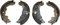 JP GROUP Bremsbackensatz Trommelbremse 228x42 1363901710