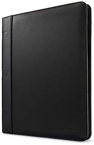 Samsonite Uni-Erwachsene Xenon Leather Business Portfolio Aktentasche, Schwarz