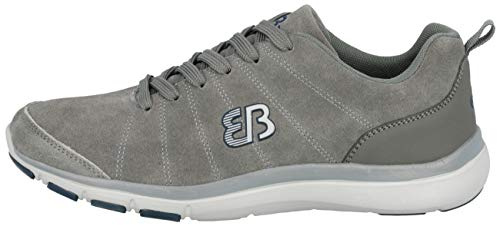 Brütting Dallas Herren Sneaker, Grau/Marine, 42 EU