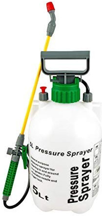 Thrink Multi Purpose Garden Pressure Sprayer | Car Fence Sprayer Cleaner | Water Pump Sprayer | Garden Weeding Ideal with Weed killer, Pesticides, Herbicides, Insecticides, Fungicides - 5 Litre