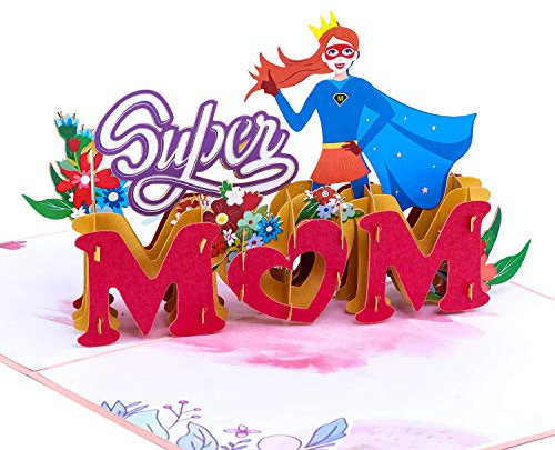 Favour Pop Up® - 3D passt perfekt zum Muttertag, Mum oder Mutter ist doch immer die Beste, auch für Geldgeschenk oder Gutschein. TL132
