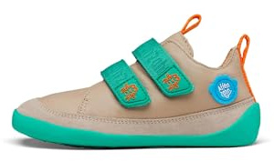 Affenzahn Halbschuh Leder Buddy | Mit Klettverschlüssen, atmungsaktiv, reflektierend und besonders leicht, erhältlich in den Größen 21 bis 35
