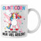 Trendation - Beste Tante Tasse Geschenk Lustig Spruch Aunticorn Wie Eine Normale Tante Einhorn Geburtstag (Weiß)