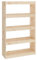 vidaXL Bücherregal Raumteiler Standregal Aktenregal Raumtrenner Regal Wandregal Büroregal Mehrzweckregal 80x30x135,5cm Massivholz Kiefer