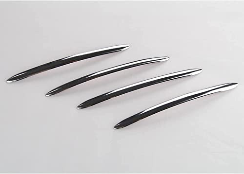 SPAART ABS Exterieur Auto Türgriff Dekor für BMW 5 Series G30 G31 2018 2019 2020 2021, Carbon Chrom Auto Türgriff Bowl Cover Trim Zubehör Car Styling Zubehör