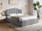 DecoInParis Lit Coffre en Velours 140x190 cm Elvira