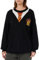 Harry Potter Gryffindor Frauen Strickpullover schwarz S