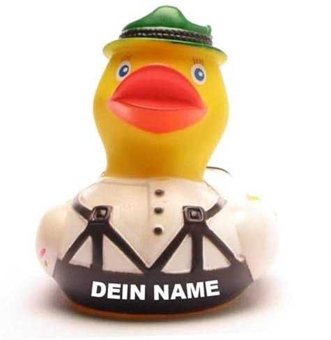 Badeente - personalisierbar (Seppel Ente)