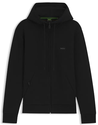 BOSS Herren Saggy Sweatshirt, Black1, XL EU
