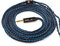 keephifi 2m Cavo 2 metri cuffie per IEM kbear st16 plus 16 Core 5n OCC Cavo di prolunga MMCX intrecciato placcato argento per cuffie WESTONE B50/SONY IER-Z1R(3,5mm MMCX)