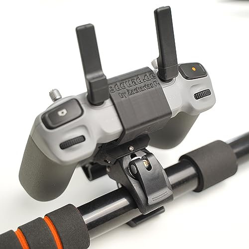 Fahrrad Halter, Motorrad Mount, Universal Befestigung passend für DJI RC 2 Controller, Sender, Fernbedienung, Smart Controller (für DJI Air 3 und neuer) (für DJI RC 2 (mit Antennen))
