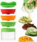 Spiralschneider Gemüse, 1Pcs Spiralschneider Gemüse Hand, Zucchini Spaghetti Schneider, Gemüsenudeln Spiralschneider 3 in 1 für Zucchini, Karotte, Gurke, Kartoffeln, Zwiebel