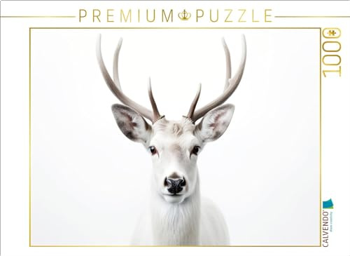 CALVENDO Puzzle EIN Motiv aus dem Kalender Only White Animals | 1000 Teile Lege-Größe 64 x 48 cm Foto-Puzzle für glückliche Stunden