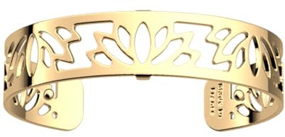 Les Georgettes Lotus-Manschette, goldfarben, 14 mm, Textil