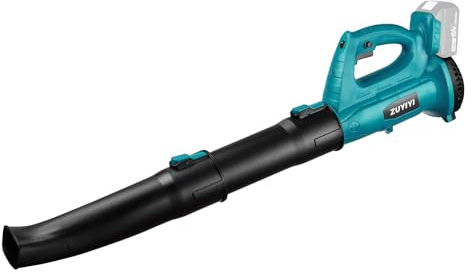ZUYIYI Cordless Leaf Blower for Makita 18V Battery, 450CFM 150MPH Electric Leaf Blower, 6 Speed Lightweight Handheld Leaf Blower for Lawn Care, Patio, Snow, Dust, Blowing Leaves (Battery NOT Included)