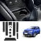 Coleya Non-Slip Mats Compatible with Dacia Duster 2018-2021, Rubber Mats for Center Console, Cup Holder, Door Seam, Dacia Duster Accessories Car Mat (White)