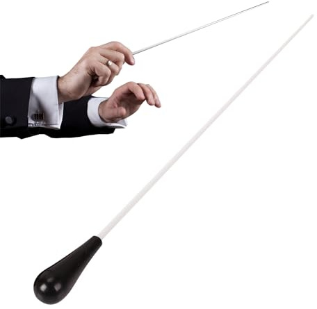 AOVNA Resin Handle Conducting Baton Music Conductor Baton Symphonyer Choral Director Accessories for Orchestra Concert Band Music Performance