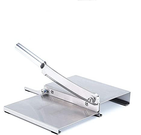 Máquina de guillotina de carne, deshuesado, corte de aserrado, pollo, pato, pescado, cordero, hueso de cordero