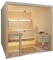 Infraworld Gracil Elementsauna in Espe Saunakabine Stäbchen-Optik 210x210x210cm