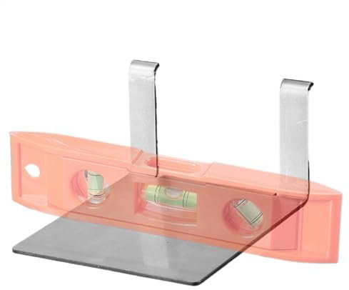 Portautensili tascabili livellamento verticale da parete | No Nails Small Balancing Calibrator Mensola per fughe verticali per pialla orizzontale ad alta precisione