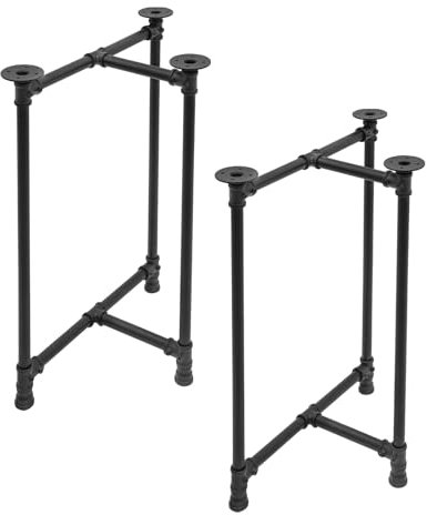innytund Tischgestell 2PCS Moderne Eisen Tischbeine 28-Inch Schreibtischbeine Eisen Möbel Esstischbeine 29 * 55 * 71cm Industrielle Esstischbeine für Home Office Restaurant