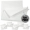 Qooltex Kissen inlett ohne Füllung 45x45 cm 6er Pack Set - 100% Baumwolle mit Reißverschluss - Leere Innenkissen Kissenbezug Kissenhülle Weiß - Viele Größen