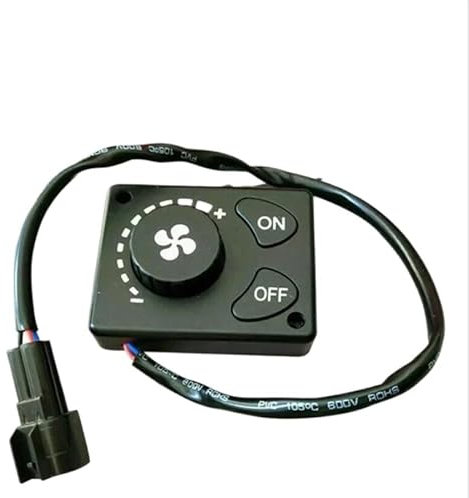 AFAKEREPPV Interrupteur de commande de chauffage diesel à 3 broches 12 V/24 V, contrôleur de chauffage de stationnement à air diesel marche/arrêt for camion résistance CA