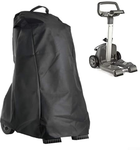 ZiStarlilife Poolroboter Schutzhülle für Dolphin 9991795-R1 Automatischer Reiniger, UV-beständig, wasserdicht, Aufbewahrungskoffer mit leicht zugänglichem Griff, schwarz