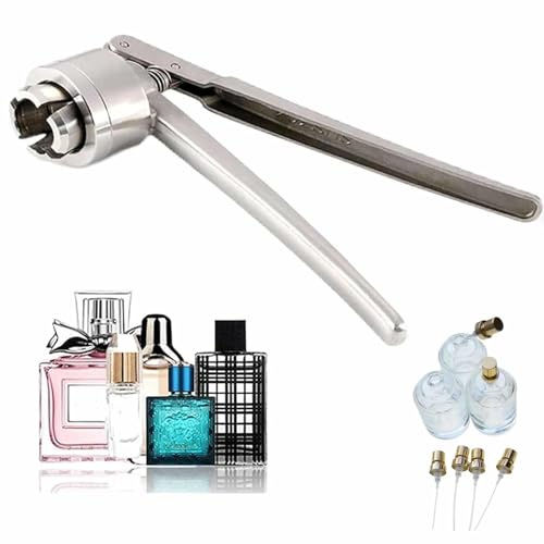 Manual Perfume Crimper, 13mm/15mm/18mm/20mm Perfume Spray Bottle Sealing Machine Cap Capper Bottle Cap Crimping Capping Tools, Stainless Steel Cap Capper Bottle Cap Crimping Capping Tools(15mm)