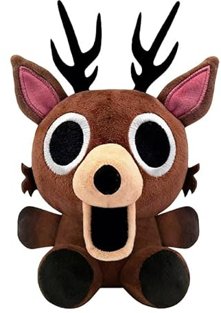 HAOZHENF 99 Nächte im Wald Kuscheltier, 25cm 99 Nights in The Forest Plush Toy, Kawaii Elch Rentier Stofftier Puppen Plüschtiere, Zum Sammeln & als Fangeschenk