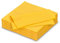 Servietten aus Papier 33x33cm 50 Stück - FARBAUSWAHL in 25x25/33x33/40x40cm - Einweg Tischservietten 2-lagig - Einfarbige Papierservietten für Hochzeit, Geburtstag und Alltag - Maisgelb