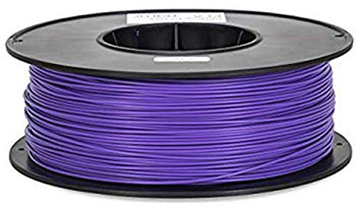3D filament 1,75 mm TPU+TPE rubber gummi transparent 1000g 1.75mm 3D Druck (purple - lila)