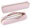iSuperb Federmäppchen Leder Mäppchen Unisex Teenager Stiftetasche Stiftemappe Federtasche Pencil Case Schulmäppchen für Schule Büro Mädchen Damen Student Geschenk (Rosa)