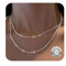 Kenivira Kette Silber 925 Damen Layered Silber Halsketten Stapelbare Kette Choker Halskette für Damen Schmuck Geschenke für Frauen Mädchen