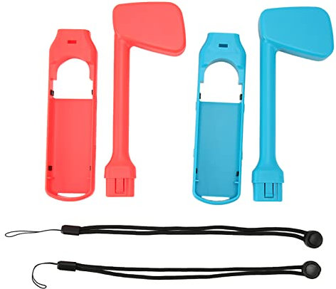 Annadue Leichte, Ergonomische Golfschläger-Game-Controller-Griffe für Switch-Spielautomaten, Verstellbarer Schutz, Golf-Game-Controller-Griffe für Switch-Controller, Echtes Erlebnis