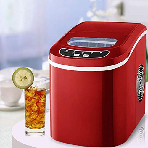 CNBYDK Máquina para Hacer Hielo Portátil, con Tanque De 15 Kg De Hielo/24 H Máquina De Hielo Eléctrica para Encimera Silenciosa Y Fácil De Operar Fiestas B