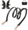 Artanchao Schultergurt aus Echtem Leder – Verstellbare Schulterriemen für Damen, Passend für Mini Bag, Ideal für Handtaschen und Crossbody Bags (Schwarz & Gold)