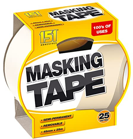 151 Classic Masking Tape 25 Metres X 48Mm