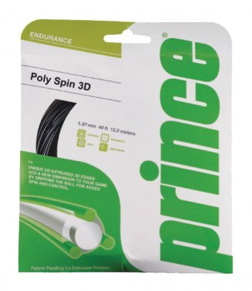 Prince Poly Spin 3d 17 Rolle Saite Tennisschläger (200 m)