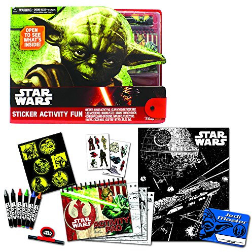 Star Wars Yoda Sticker Activity Fun Play Set