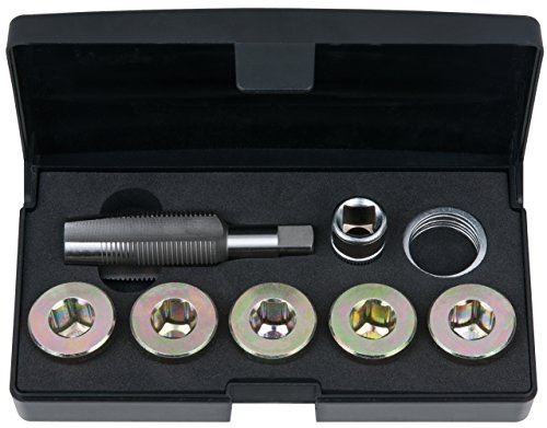 KS Tools 150.4945 Ölablassschrauben-Gewindereparatur-Satz, 12-tlg. M22 x 1,5