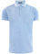 Mens Polos Tshirt Pocket Collar Pique Tipping Buttoned Short Sleeve Regular Fit PK T Shirt Top Sky 2XL XXLarge XXL