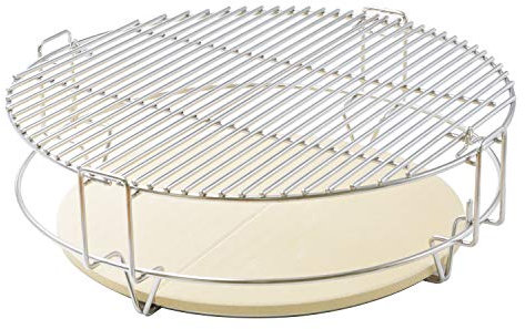 onlyfire Cooking System Fit for Large Big Green Egg, Kamado Joe Classic, Large Grill Dome, and Other Kamado Grill