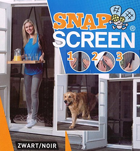 hochwertiger magnetischer Türvorhang 100 x 210 cm schwarz Fliegengitter f. Balkontür Insektenschutz Tür Vorhang selbstschließend Typ536