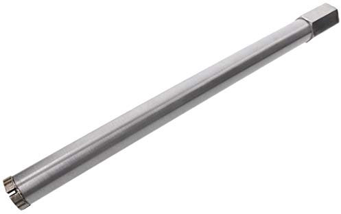 PRODIAMANT Couronne de forage à eau ø 40 mm pour carotteuse à eau Longueur utile 450mm Logement 1 1/4 pouce UNC, béton, béton armé, pierre et maçonnerie